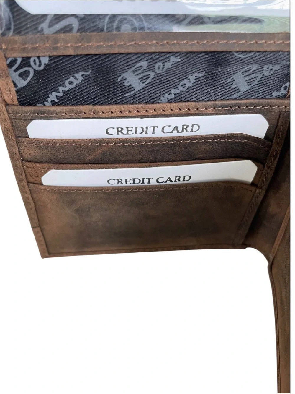 Ben Sherman Brown Bifold Wallet New In Box